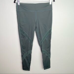 Army green women’s mesh work out pants‎ size large